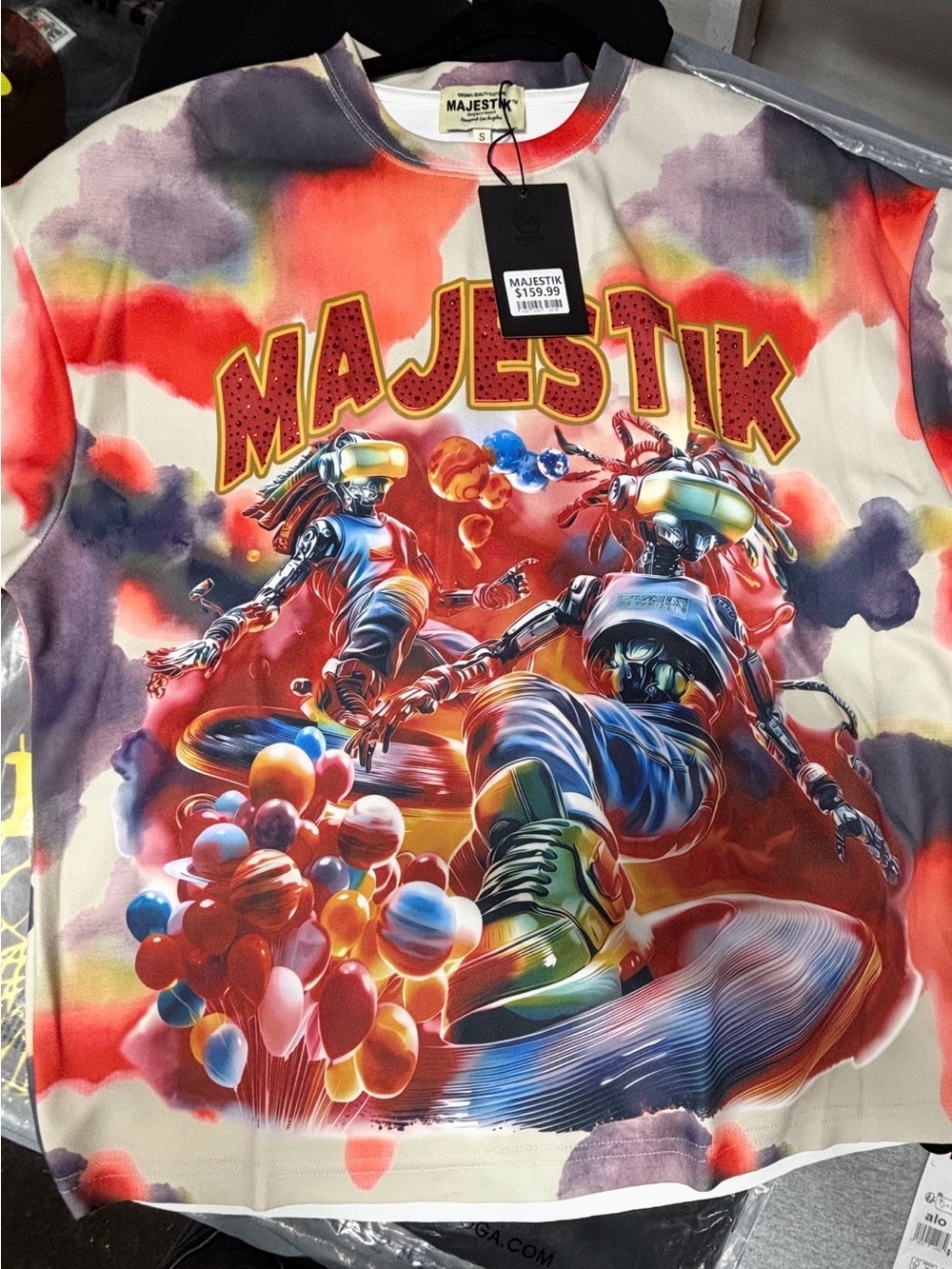 Men's Multicolor Graphic Tee